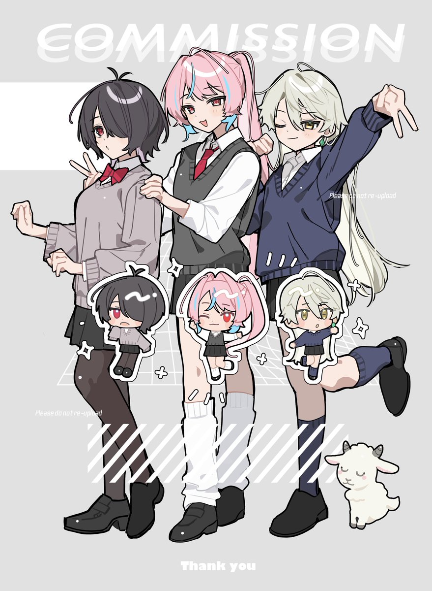 リクエストありがとうございました🐱
 #Skeb #Commission