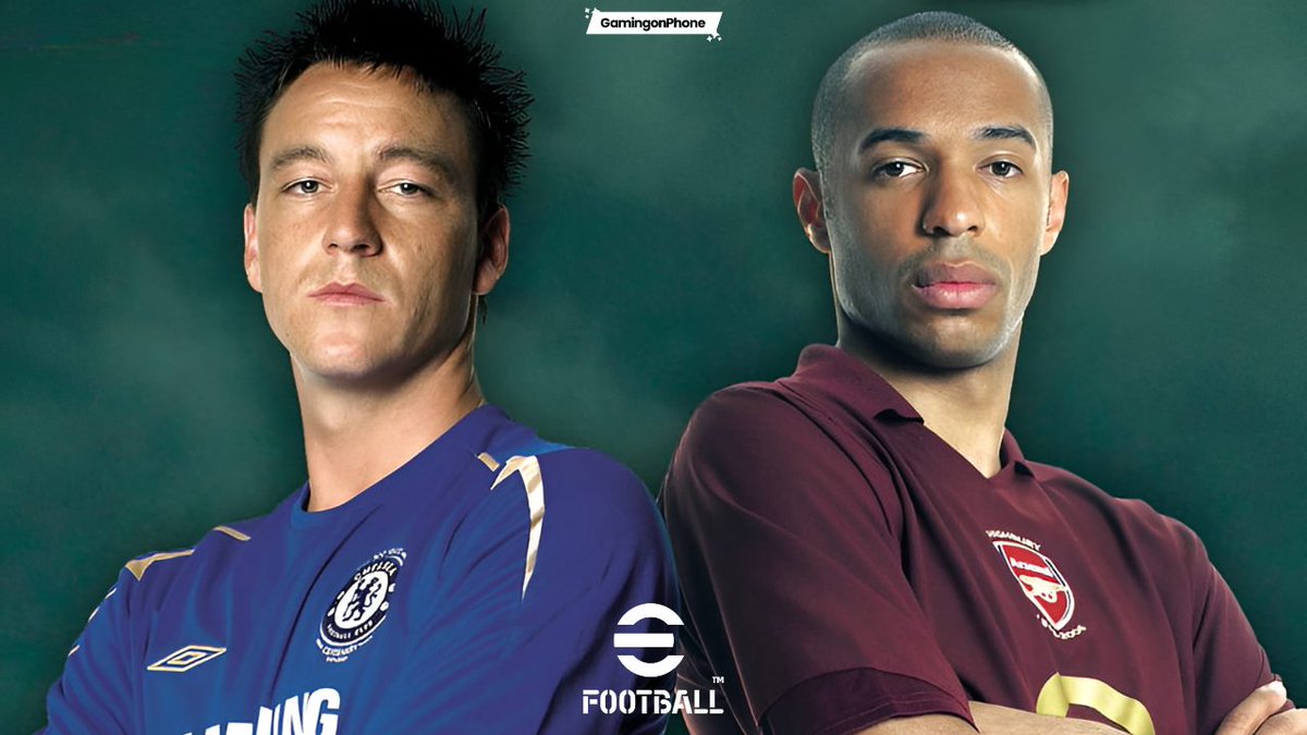 GamingonPhone's tweet image. eFootball 2025 to introduce Thierry Henry, John Terry and other Legends according to Chinese version ads.
The same ad also featured Cristiano Ronaldo, Zico, Totti, Owen, Messi, Neymar, and Yamal.
🔗gamingonphone.com/news/efootball…