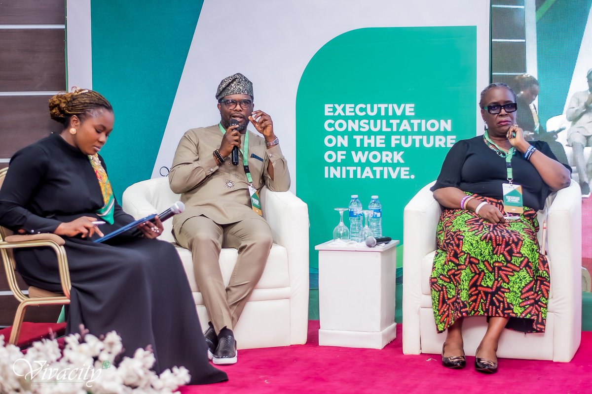 vivacitydevt's tweet photo. At #NigeriaWorks2030 Abuja, experts called for urgent action:
✔️ Upskill 20M Nigerians
✔️ Embrace eco-smart training
✔️ Rebuild systems
✔️ Close digital gaps
✔️ Link policy to data

The future of work is now. Let’s act.
#FutureOfWork #GreenJobs #VivacityDevelopment https://t.co/SavDOfxuBs