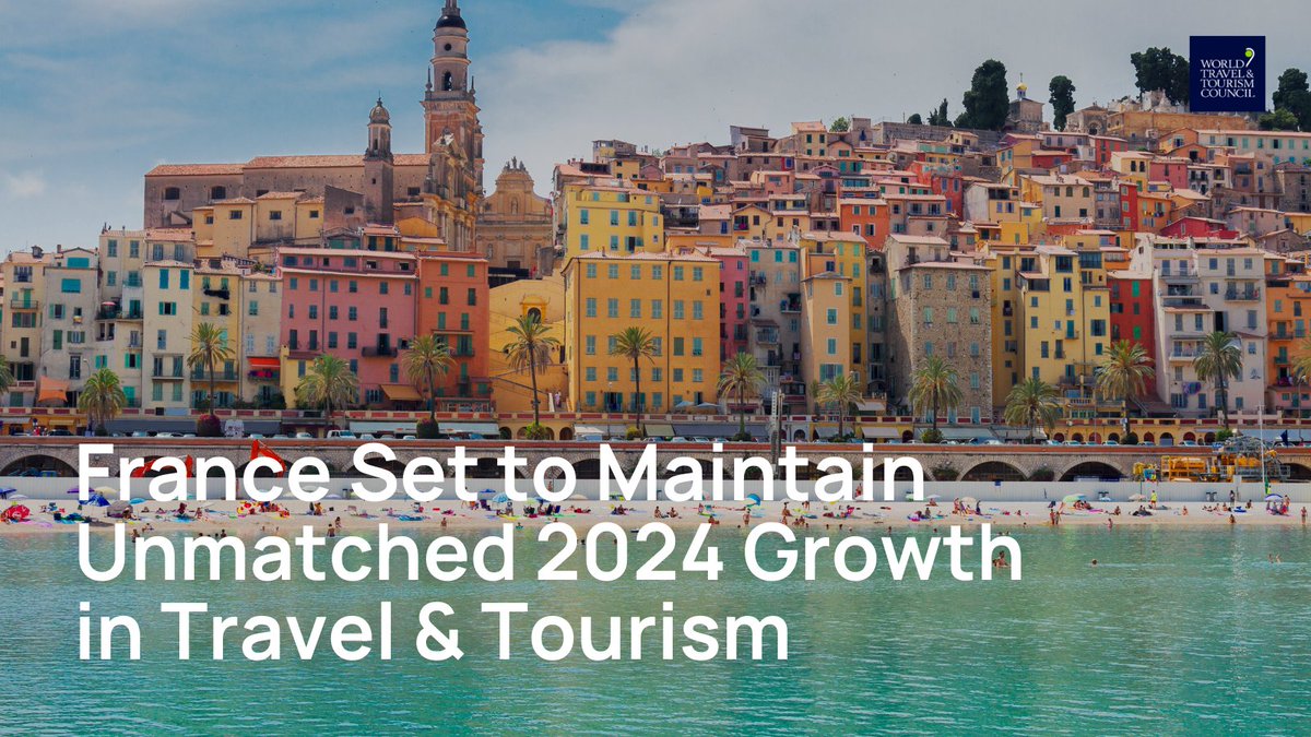 WTTC's tweet image. ๐๐ซ๐ท Last year Travel & Tourism in France surpassed all previous records across economic contribution, employment, and visitor spending, solidifying the countryโs leadership as the worldโs most visited destination ๐ bit.ly/4kDethK
#WTTC #Travel #Tourism #France