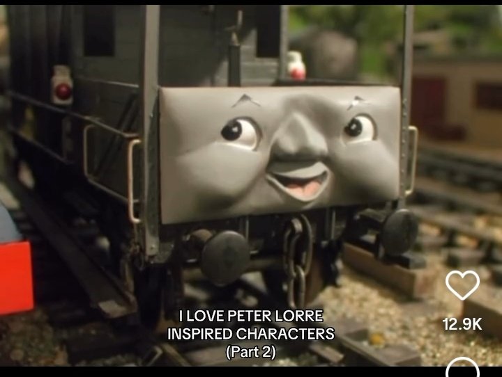 SeaSwine9's tweet image. As a Peter Lorre Instance fan, I always thought Carlin was just giving him a Mexican accent, not Lorre.
Now a Peter Lorre inspired brake van would go hard....