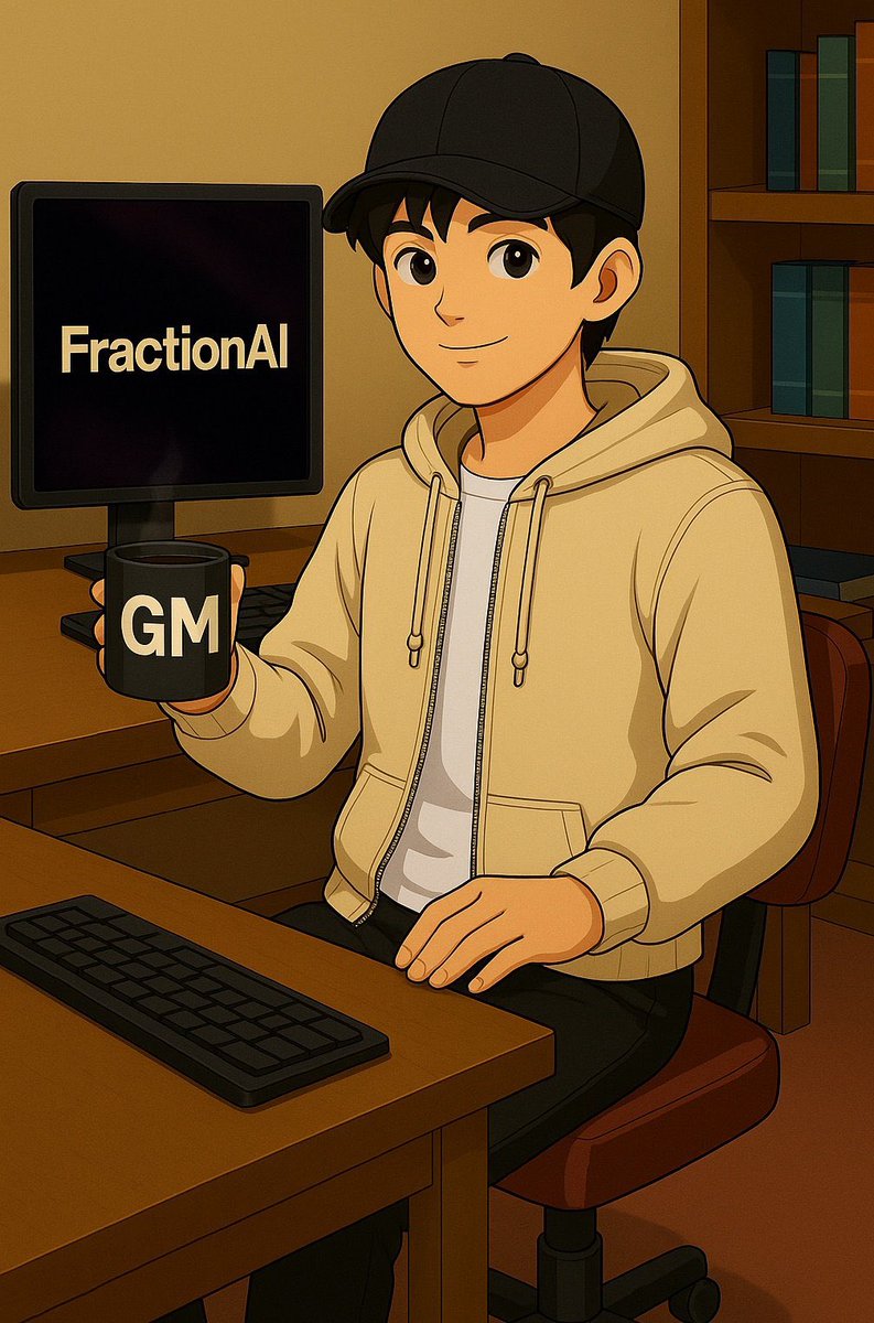 Triumph🚀 | 𝔽rAI (@triumph3010) on Twitter photo GM Guys🌇🌅
The future is almost here! 🚀
<a href="/FractionAI_xyz/">Fraction AI</a> is coming, and it's set to revolutionize how we live, work, and create. Get ready for incredible advancements!
Don’t forget to get some $REP from <a href="/GiveRep/">GiveRep</a>
And some $QUACKS from <a href="/wallchain_xyz/">Wallchain Quacks</a> GM Guys🌇🌅
The future is almost here! 🚀
<a href="/FractionAI_xyz/">Fraction AI</a> is coming, and it's set to revolutionize how we live, work, and create. Get ready for incredible advancements!
Don’t forget to get some $REP from <a href="/GiveRep/">GiveRep</a>
And some $QUACKS from <a href="/wallchain_xyz/">Wallchain Quacks</a>