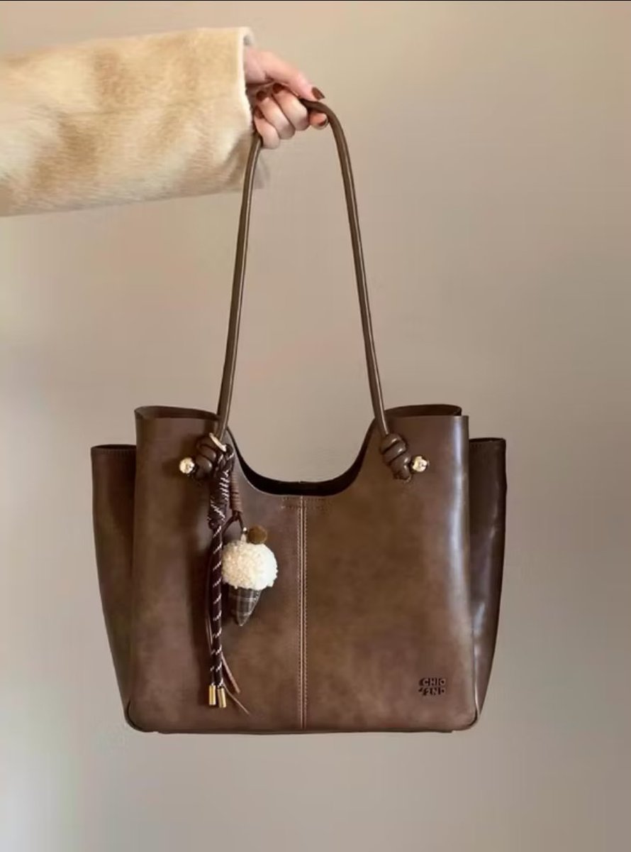 Pretty brown bags with big capacity 

A thread