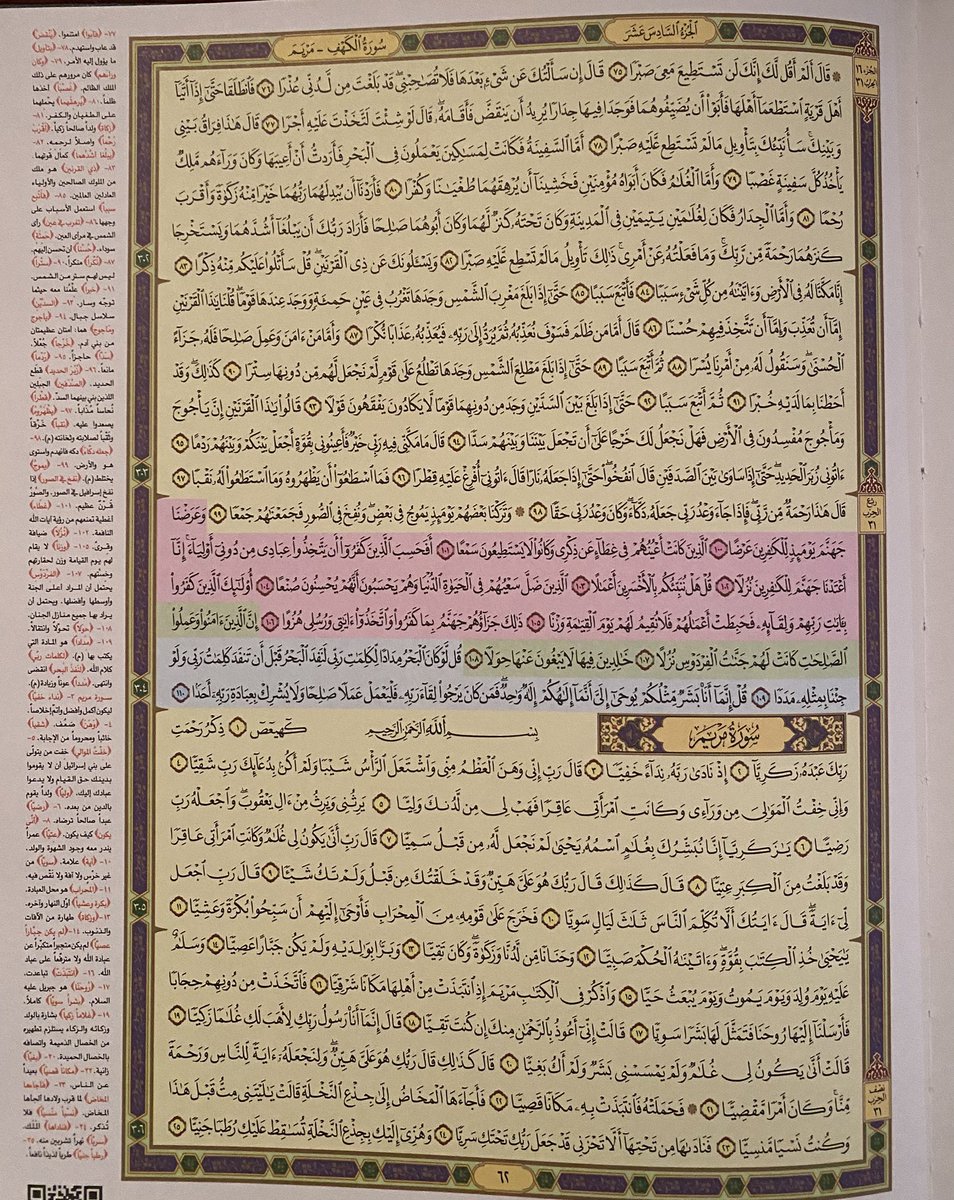 llofdr's tweet image. قال رسول الله ﷺ «من قرأ سورة الكهف في يوم الجمعة أضاء له من النور ما بين الجمعتين»