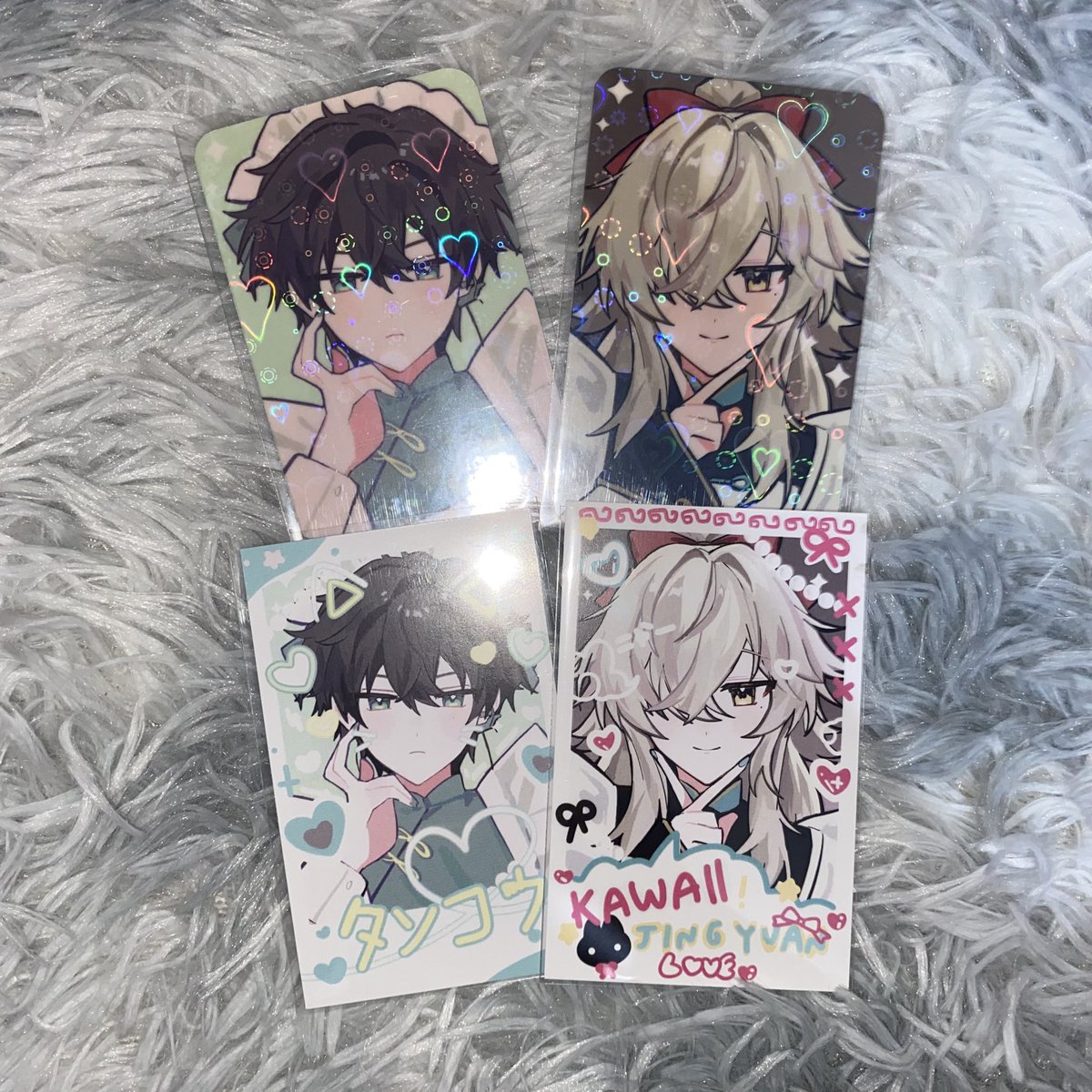 reigensales's tweet photo. #reigensells
wts lfb onhand ph please help rt

🪷 honkai star rail hsr dan heng &amp; jing yuan creamyferin photocards &amp; polaroid
— ₱25 each / ₱90 set prio payo | 1 week reservation 
— sealed
— x rush shipping !! 

💳 bpi, gcash, maya
🚛 ggx, lbc, j&amp;t, sdd

dm/reply to claim! https://t.co/eP0RGCuJRh
