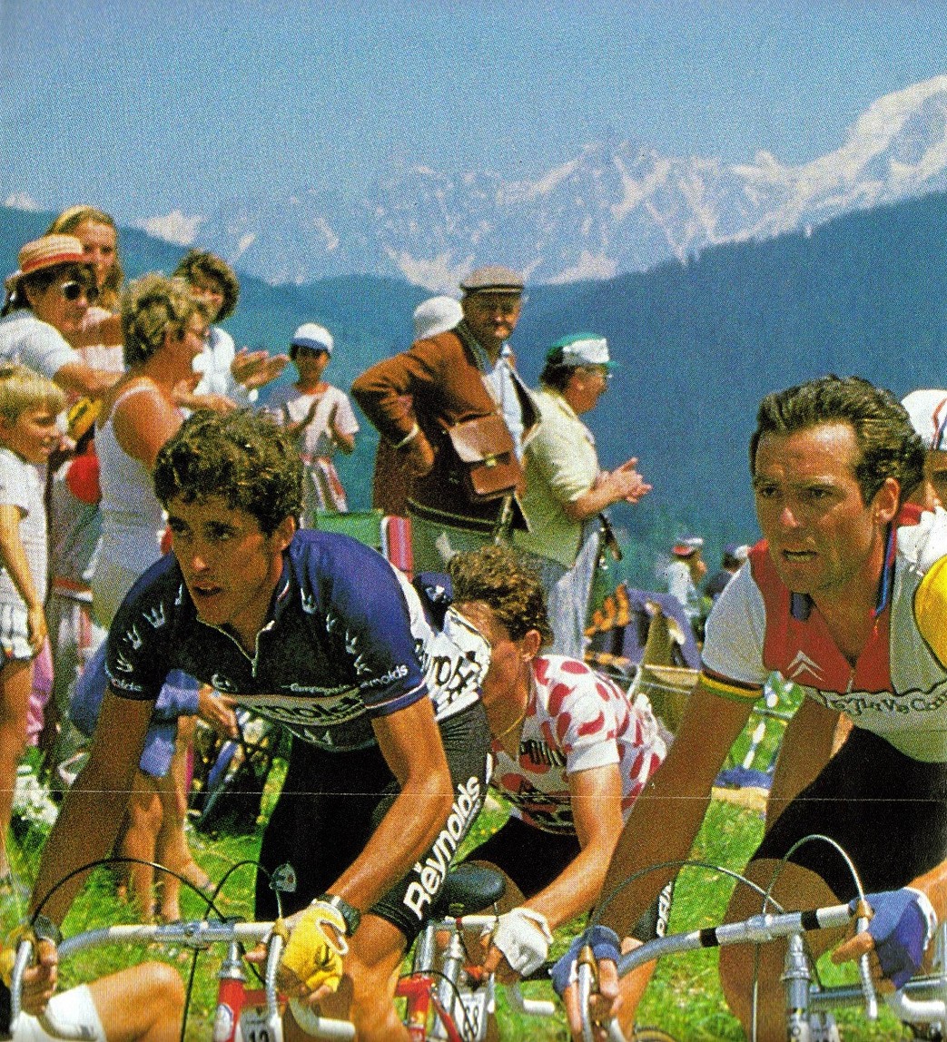 josean0728's tweet image. Hinault,Delgado,Millar 
(#LaPlagne 1984)  #TDF2025 
#TourRTVE25j