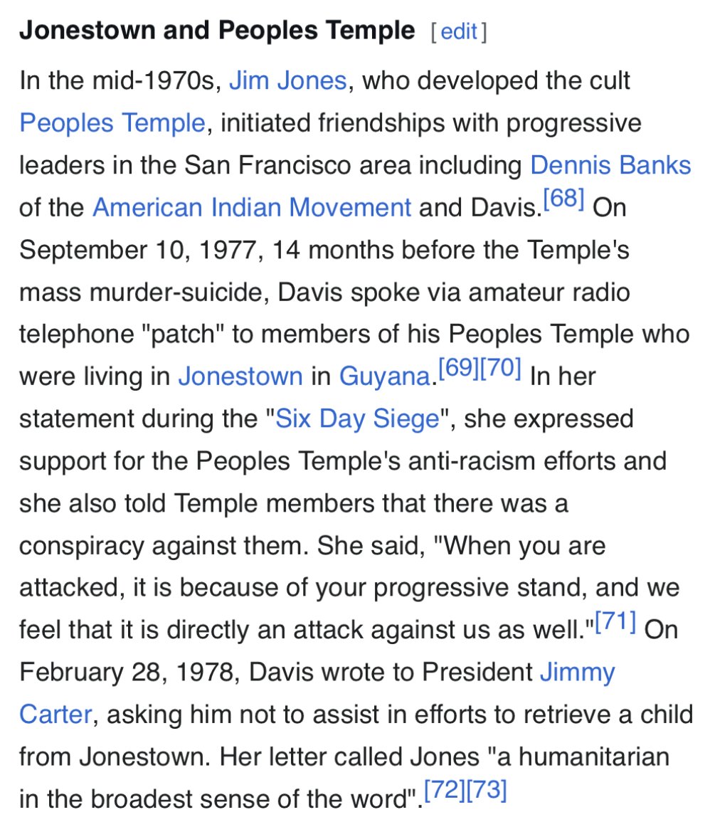 so inspiring of Cambridge to give an honorary doctorate to someone who aided and abetted murderers and suicide cults because she’s the good sort of extremist
