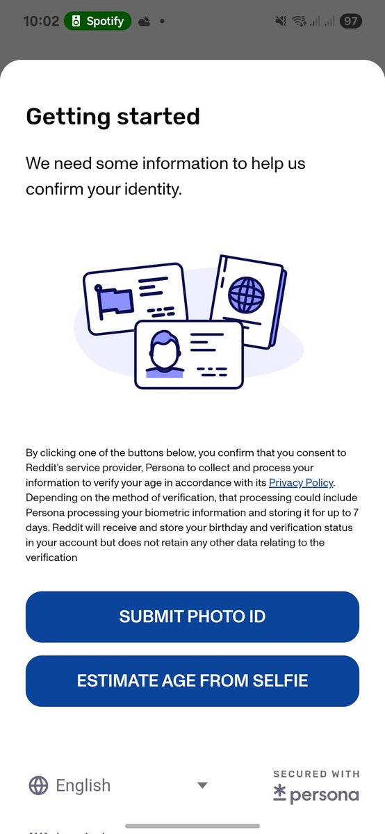 Jyr1ad's tweet image. Age verification has come in across the UK for quite a few websites.
@Reddit included which has lead to a spike in search for VPNs. Might need to get one.
