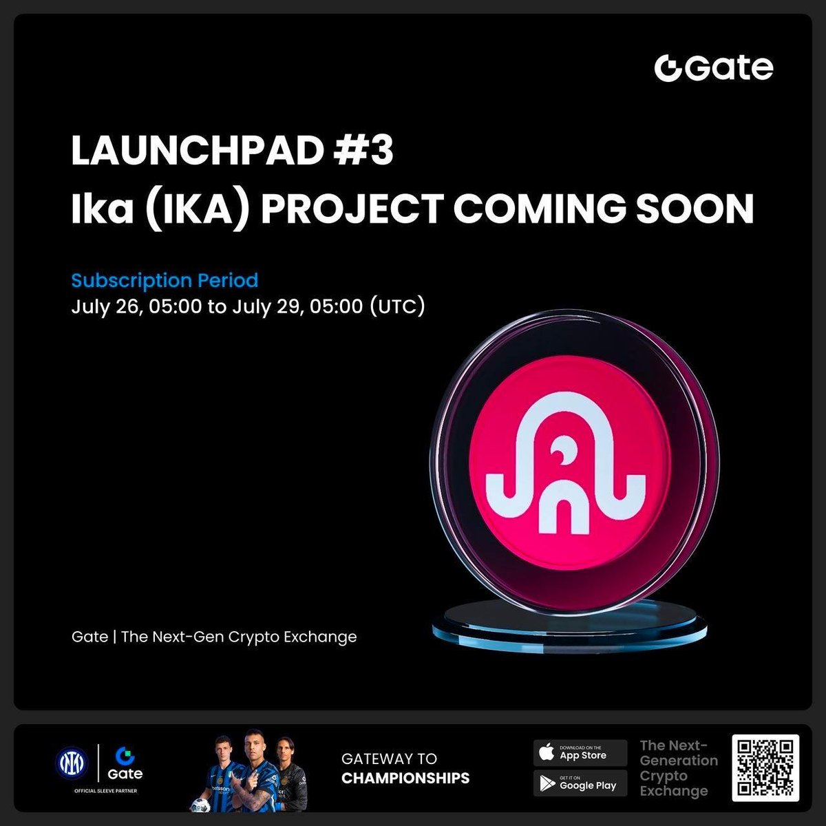 0xLamboe's tweet image. ๐ต๐ตLAUNCHPAD ALERT!๐ต๐ต
Woy ada $IKA yang bakalan launching di @Gate_io
lo gua saranin serbu aja dari sekarang 100% cuan kalau ikutan bro!
๐
Subscriptions: 26โ29 Juli
๐ฐ Sale Price nya di harga $0.025
๐ช Lock? Mana maen! di Gate mah 100% Unlocked brader ๐
๐ Min entry: Cumaโฆ
