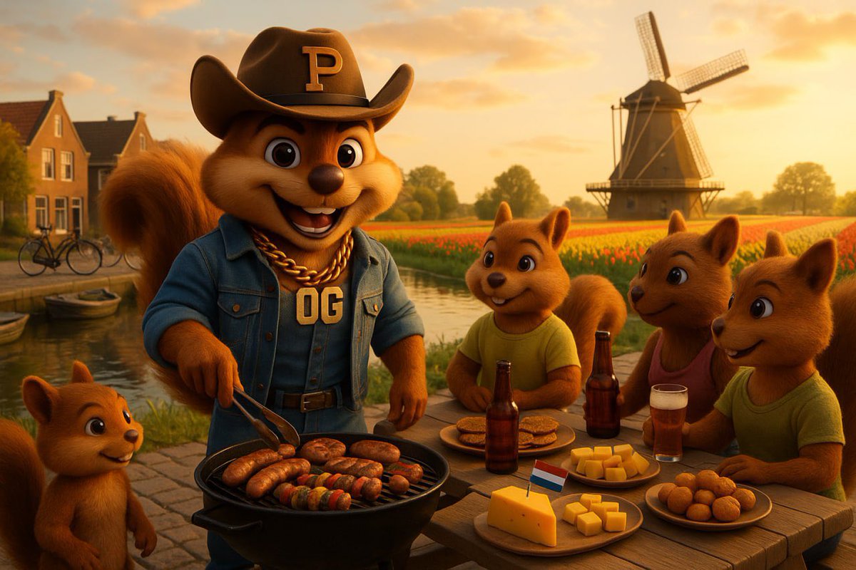 OgPeanut_solana's tweet image. Happy Friday Fam ☀️
OG 🐿️ would love to wish everyone a great early weekend 🙌
He himself will skip today’s Dutch spaces 🎙️ episode to spend some time with family 🫶
He highly recommends everyone to take some quality time off sometimes 🙏
Good for body and soul ✨
Enjoy…