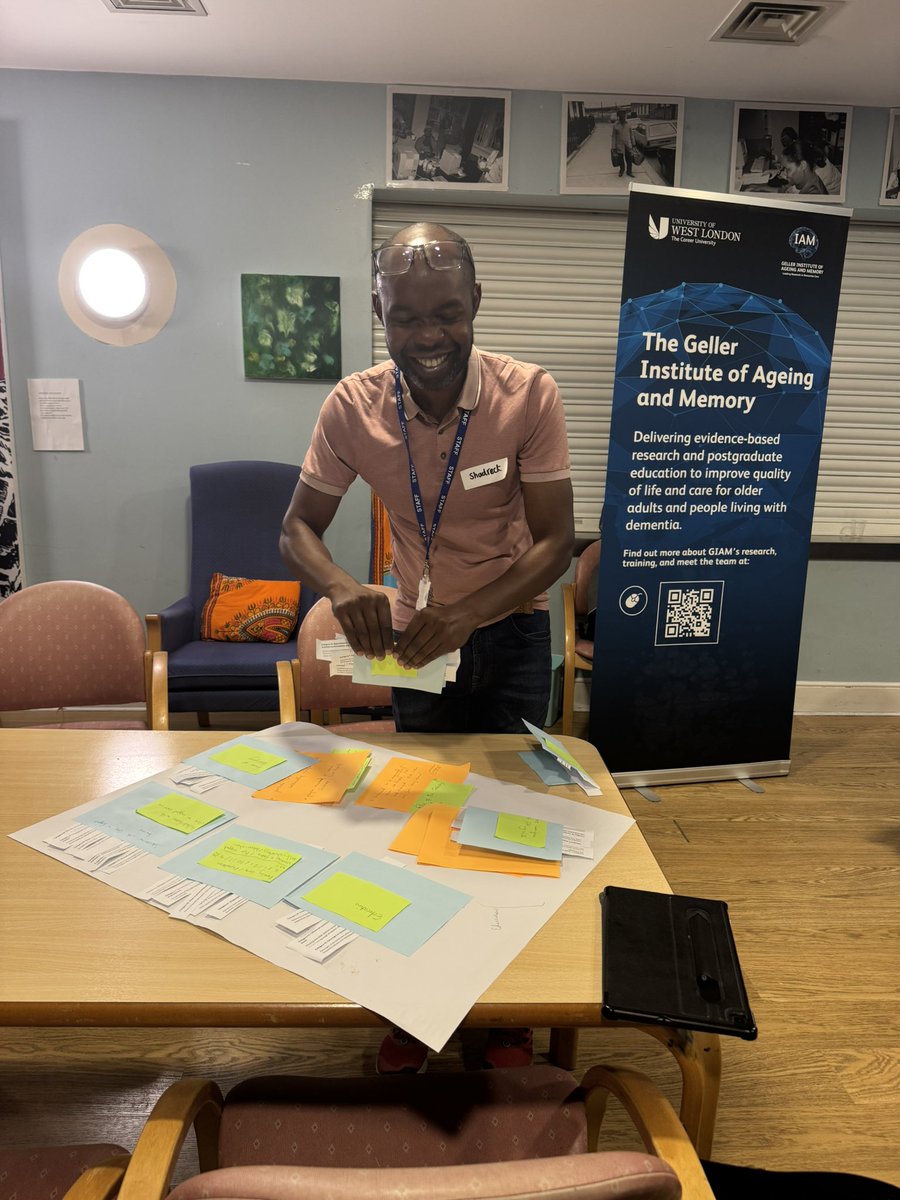 MrsDeborahE's tweet image. Great co-production event yesterday at the Nubian Life Centre with 18 African & Caribbean community members with experience of dementia care, helping us group categories for our systematic review. Lovely to meet NIHR-funded project colleagues in person too!
@WCEBC_official