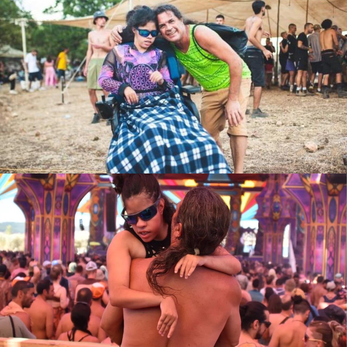 May we never forget 🕯️

Rut Perez who suffered from Muscular Dystrophy was slaughtered by Hamas along with her father Eric Perez.

A father taking his disabled daughter to a music festival that was focused on peace.

Gazan terrorists butchered them.

How does that "free