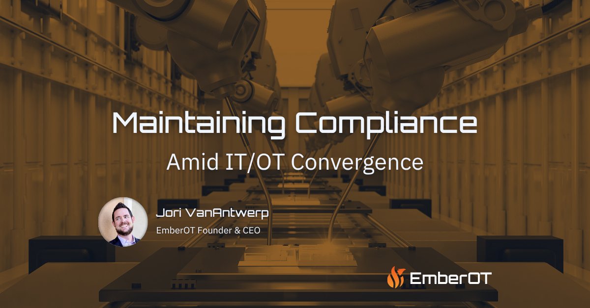 Ember_OT (@ember_ot) on Twitter photo "While the industry still talks about convergence as if it’s a recent development, in reality, most organizations’ convergence took place 10 to 15 years ago."
<a href="/CSecDaemon/">Jori VanAntwerp</a> writes about what it takes to manage risk in a converged environment.
emberot.com/resources/blog…
#OTsecurity "While the industry still talks about convergence as if it’s a recent development, in reality, most organizations’ convergence took place 10 to 15 years ago."
<a href="/CSecDaemon/">Jori VanAntwerp</a> writes about what it takes to manage risk in a converged environment.
emberot.com/resources/blog…
#OTsecurity