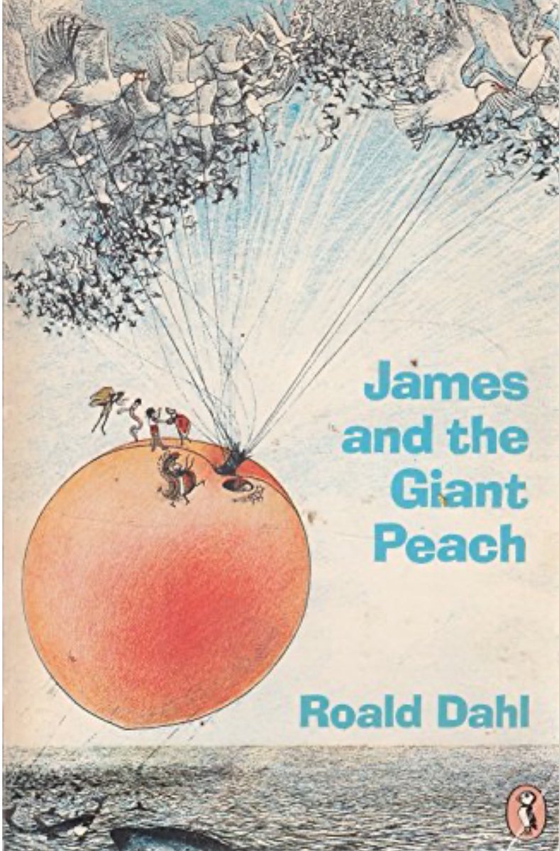 TurningOfPages's tweet image. What was a book you read again and again as a child?
Mine was James and the Giant Peach by Roald Dahl 🍑🦗🪱🕷️🐞🐛
I would sit upstairs in the summer, living off a diet of orange ice lollies and Monster Munch, and would read this book cover to cover, over and over. Bliss ☺️