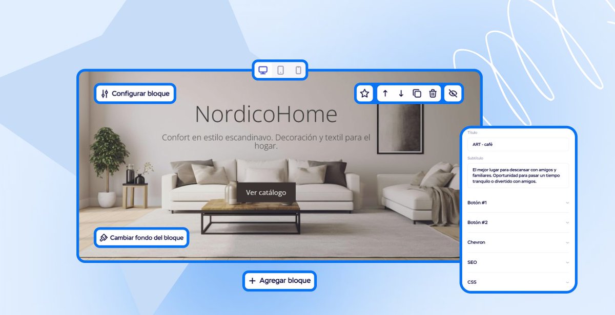 3 pasos para crear un sitio web. Regístrate → elige una de las plantillas → publica tu nueva web. Es así de fácil. 
Pruébalo aquí ✍️ craftum.com/la/  
#SitioWeb #Emprendedores
