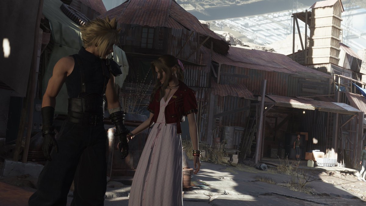 Aquarius1140's tweet image. #FF7R #FF7リバース #クラエア
おてて繋ぐの待機してるクラウドくん可愛い、繋げて嬉しそう
クラエア尊いありがたやぁ…