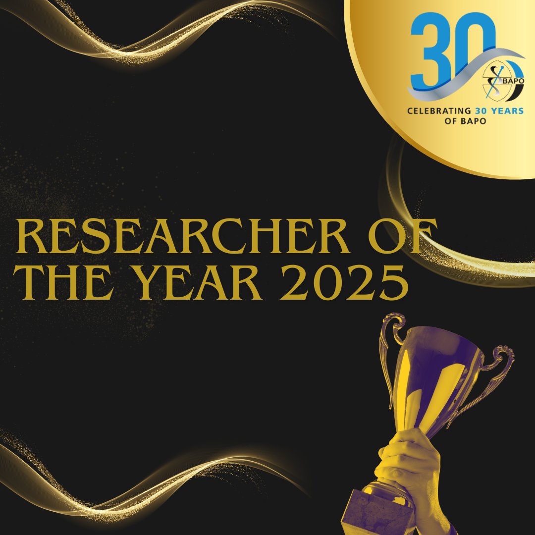 BAPO2's tweet image. Do you know a researcher who shows consistent dedication to P&O research? Someone who has elevated research within P&O and has helped others to engage with research.
Nominate them here: forms.office.com/e/js5mmzKNLi