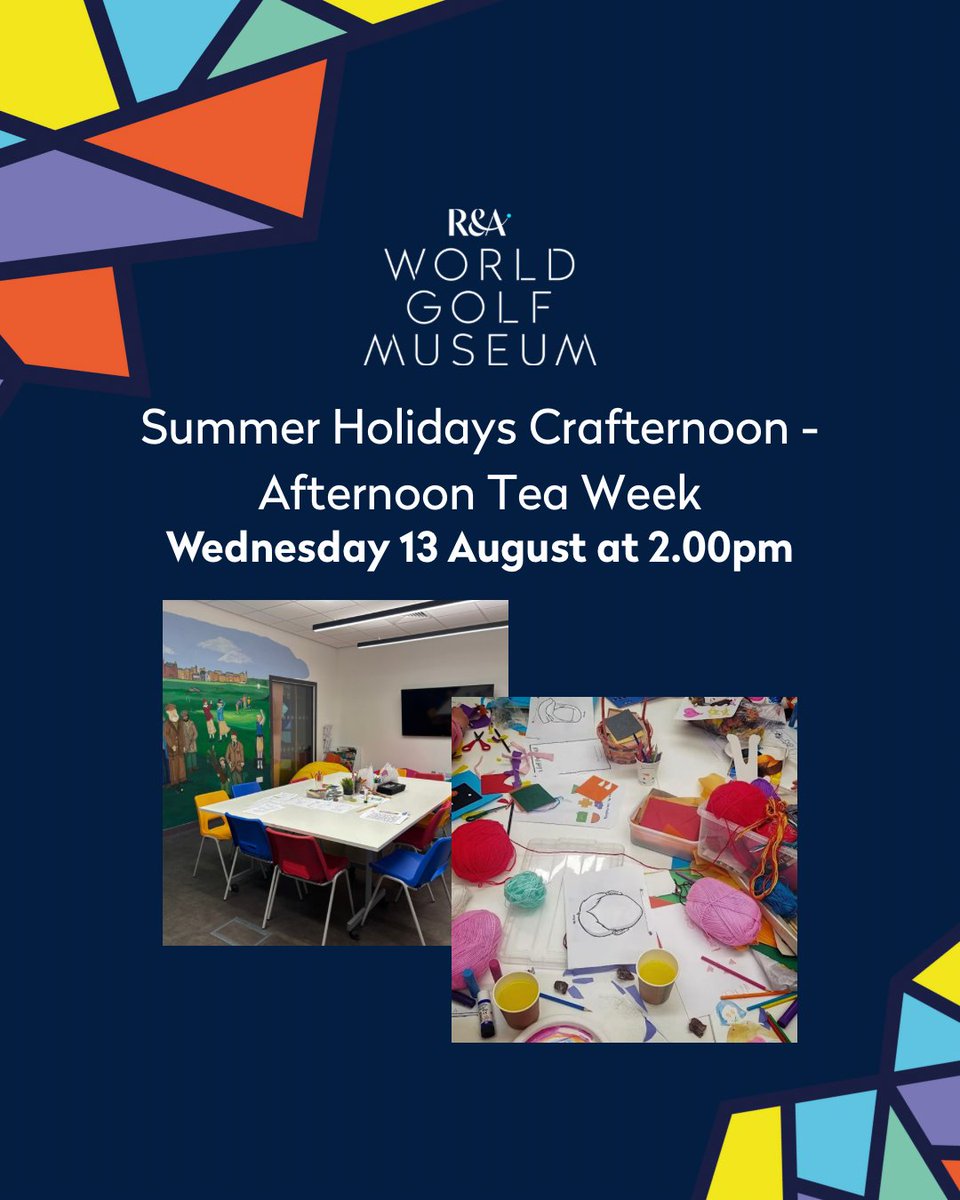 Summer Holiday Crafternoon - Afternoon Tea Week 🧁🫖

Join us for fun-filled crafting events which are designed to be relaxed and open to kids of all ages. Unleash your creativity and make some awesome crafts.

We have a different theme every Wednesday during the holidays. This