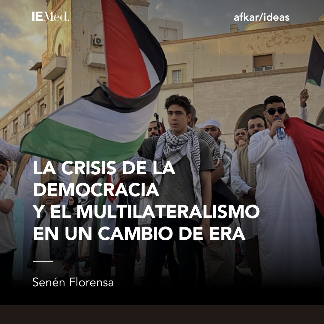 IEMed_'s tweet image. "La hipótesis de la democratización a través del desarrollo económico parece haber fracasado. La evolución del mundo mediterráneo tras las primaveras árabes así lo demuestra"
Artículo de Senén Florensa (@IEMed_) para #afkar75
🌐iemed.org/publication/la…