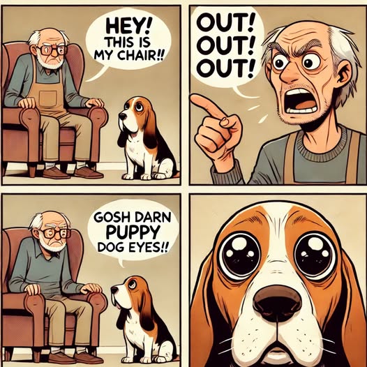 CarlosMerritte's tweet image. HEY! THIS IS
OUT!
OUT!
MY CHAIR!!
OUT!
GOSH DARN PUPPY DOG EYES!!
#europeanbassethound #hound #hounddog  #dog #cutedog #BassetHoundLoverUSA