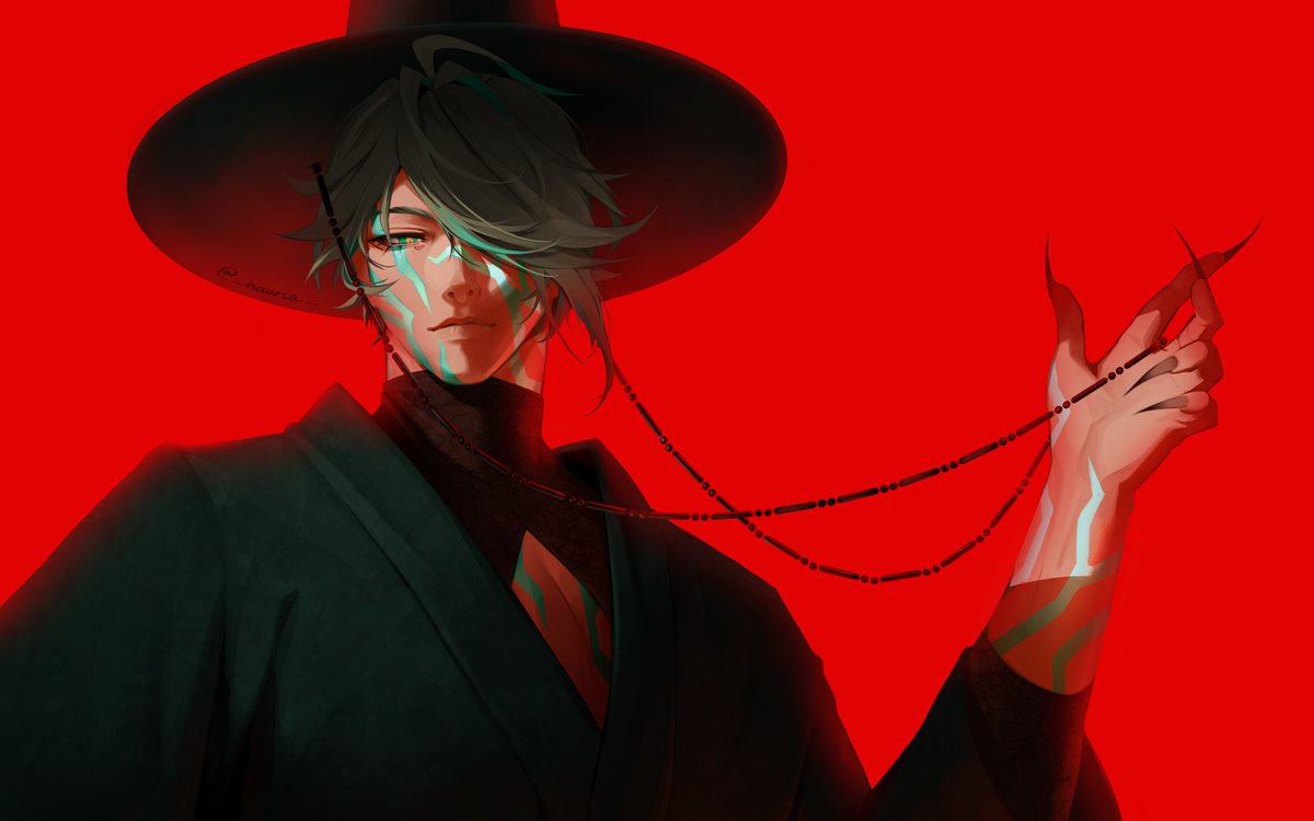 _nauria_'s tweet image. #Alhaitham #KPOPDEMONHUNTERS 🌱