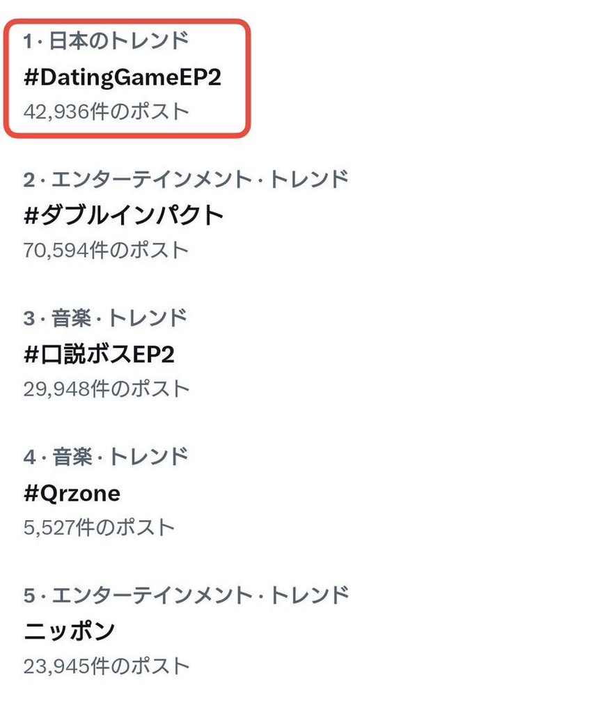 LookAround_TH's tweet image. ไม่แผ่ว! “มาร์ช” ประกาศจีบ “โคจิ” ดัน “Dating Game เดทเกมนี้ ต้องได้ใจนาย” พุ่งติดเทรนด์ X อันดับ 1 ทั้ง 2 EP
🔗 อ่านต่อ facebook.com/share/p/1Ci1XX…
#DatingGameTheSeries #DatingGameเดทเกมนี้ต้องได้ใจนาย #DatingGameEP2 #MarchChutavuth #KojiMukai #Judo_tantachj #Fluke_natouch