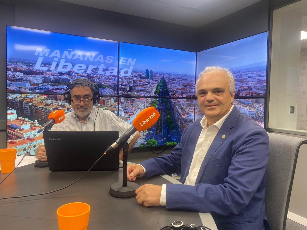 Ya os habíamos avisado. Nuestro presidente provincial Manuel Fuentes estuvo hoy con Luis del Pino en Radio Libertad. Contestó a todas sus preguntas con coherencia y sin tapujos. Si te lo perdiste, aún puedes escucharlo en este enlace:
radiolibertad.es/programas/entr…