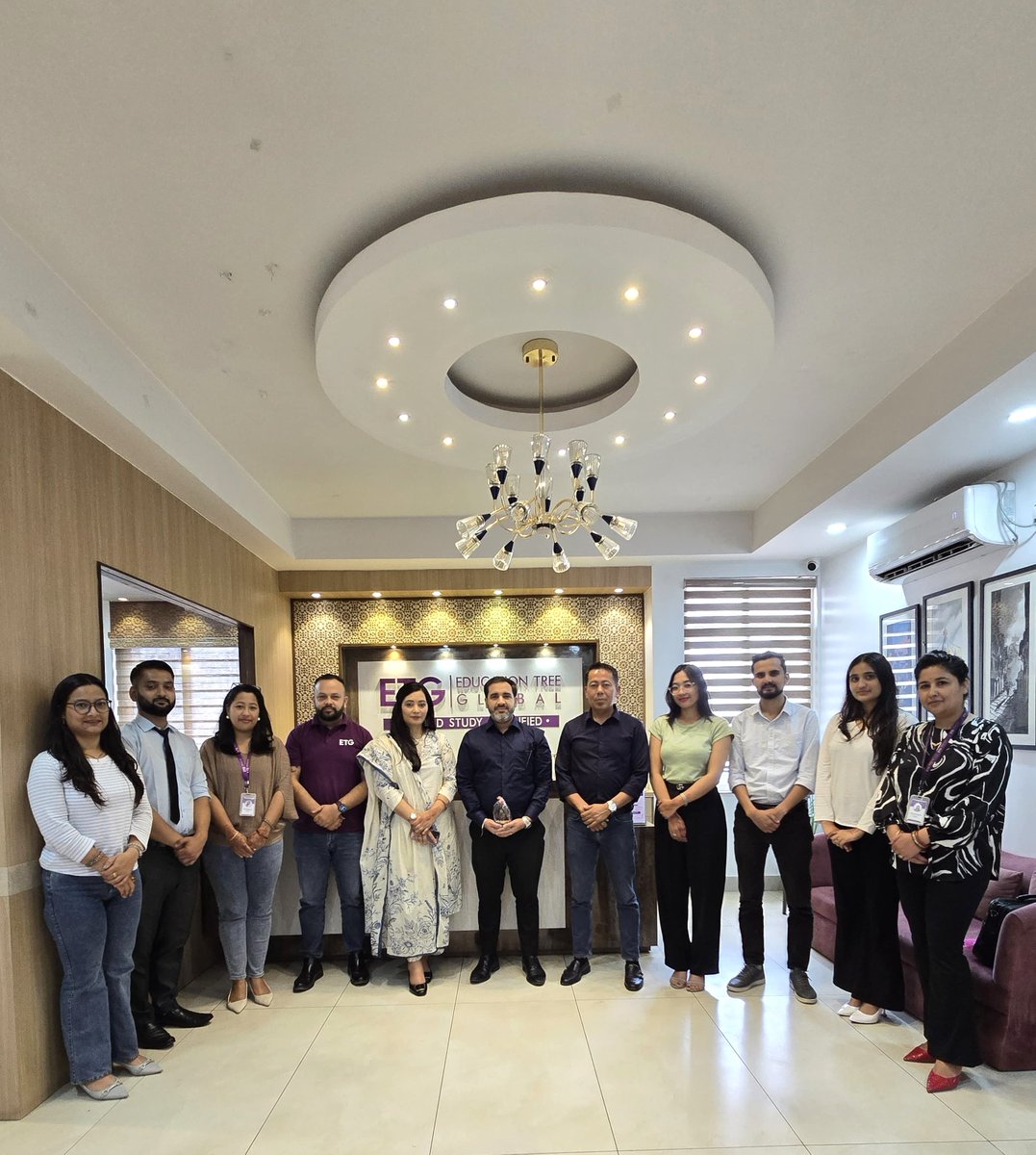 EducationTreeG's tweet photo. A heartfelt thank you to Mr. Vaibhav Kwatra Senior Manager – South Asia at James Cook University Brisbane, Australia, for taking the time to engage with our students and the ETG team. 

We truly appreciate this partnership and look forward to many more impactful collaborations. https://t.co/aMSijifJFb