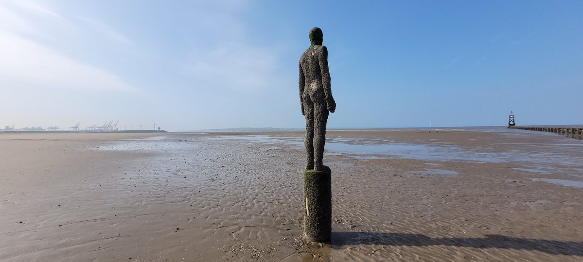 Steve Mulville๐ถ๐โ๏ธโ๏ธโ๏ธ๐โฝ๏ธ๐ (@stevemulville) on Twitter photo Like an Olympic Swimmer awaiting his ๐
medal
the <a href="/IronMenCrosby/">IronMenCrosby ๐ค</a> stands exposed at low tide ๐ on his concrete plinth..
Watery hazy sunshine breaks thru the clouds over Port of Liverpool and soon the Iron Man will be submerged once again ..
It's just #Another Summers day ๐ Like an Olympic Swimmer awaiting his ๐
medal
the <a href="/IronMenCrosby/">IronMenCrosby ๐ค</a> stands exposed at low tide ๐ on his concrete plinth..
Watery hazy sunshine breaks thru the clouds over Port of Liverpool and soon the Iron Man will be submerged once again ..
It's just #Another Summers day ๐
