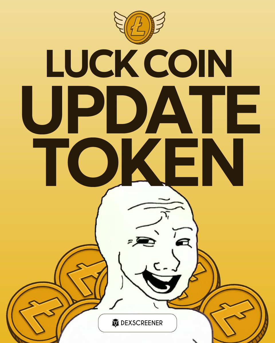 luckcoin_sol's tweet photo. $LUCKCOIN Update on Dexscreener! 

ca : EXoF7UTc61bhPEMHBjQJ7zTraaSBcdv9DmoEFoRm6oqD

I just made a purchase from @dexscreener using @helio_pay 🔥 
https://t.co/UeCoSpvRxp

#luck #coin #meme #luckcoin #sol #memecoin #dexscreener #crypto #trending https://t.co/Eldix3MMW0