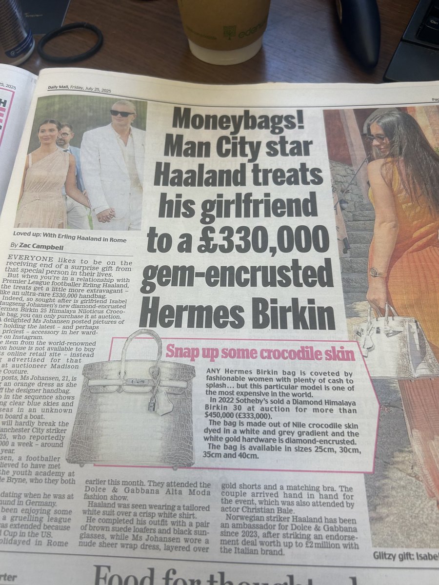 I know Birkins are French, but they are just not chic anymore