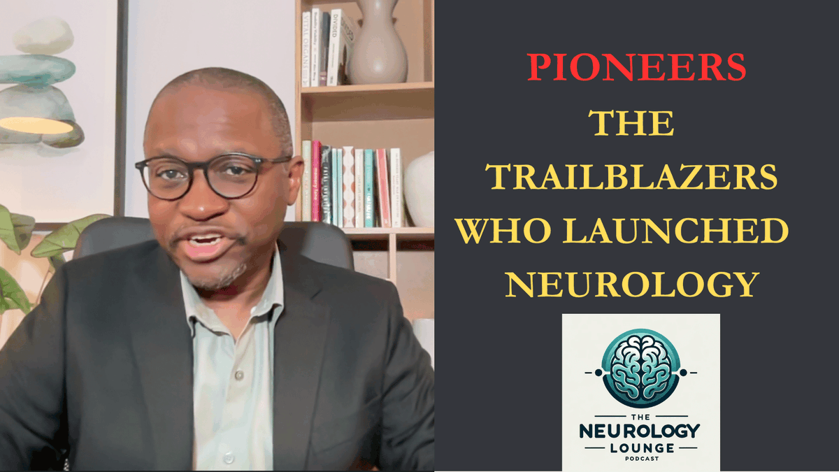 neuroloungepod's tweet image. Season 2 Launches with Episode 85:
Pioneers - The Trailblazers Who Launched Neurology

YouTube: youtu.be/-JqvEhUgIqo
Spotify video: open.spotify.com/episode/72pd19…
Spotify audio: open.spotify.com/episode/76VdBg…
Apple: podcasts.apple.com/us/podcast/epi…