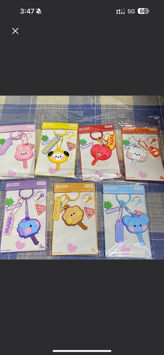 LF: BT21 Minini Key Cover

Please bentahan nyo na ako! 😂
Need: cooky, chimmy, tata, rj, koya

photo not mine

wtb lfs ph onhand