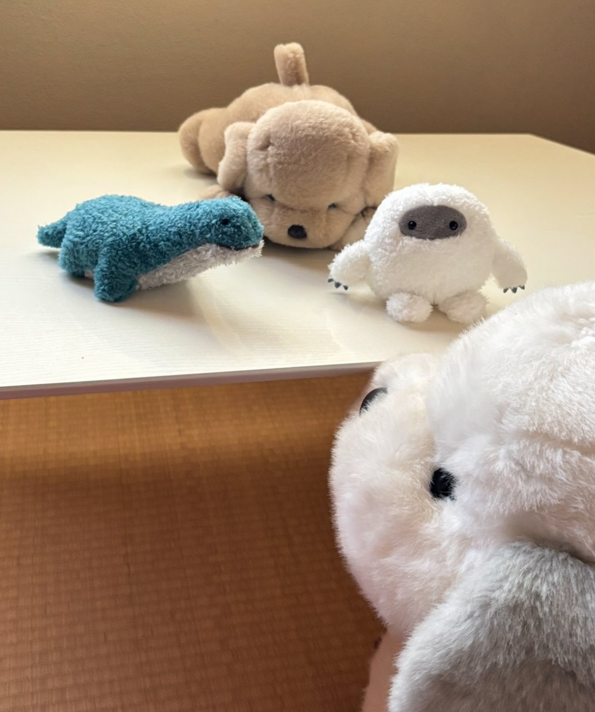うめ吉 約70cm うめ吉 ホワイト 這い L - おもちゃの通販：博品館オンライン