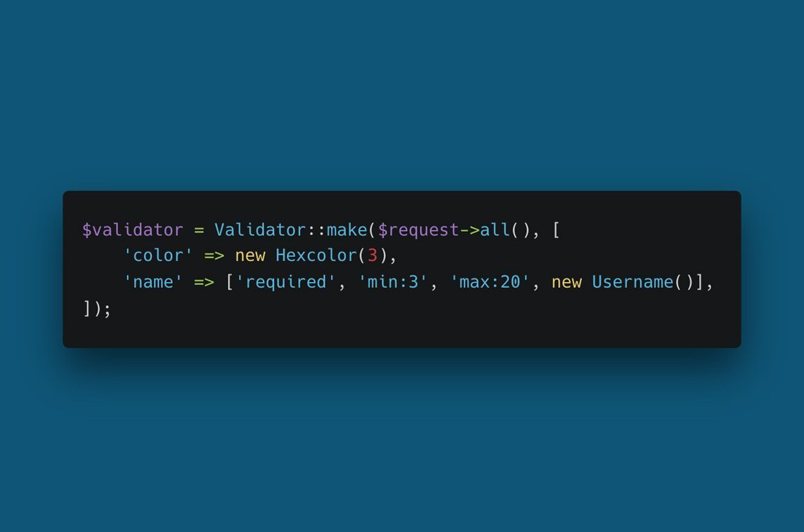 MadeWithLaravel's tweet image. Intervention Validation extends Laravel's validation system with rules to validate data like IBAN, BIC, ISBN, credit card numbers and more ✅ - madewithlaravel.com/intervention-v…