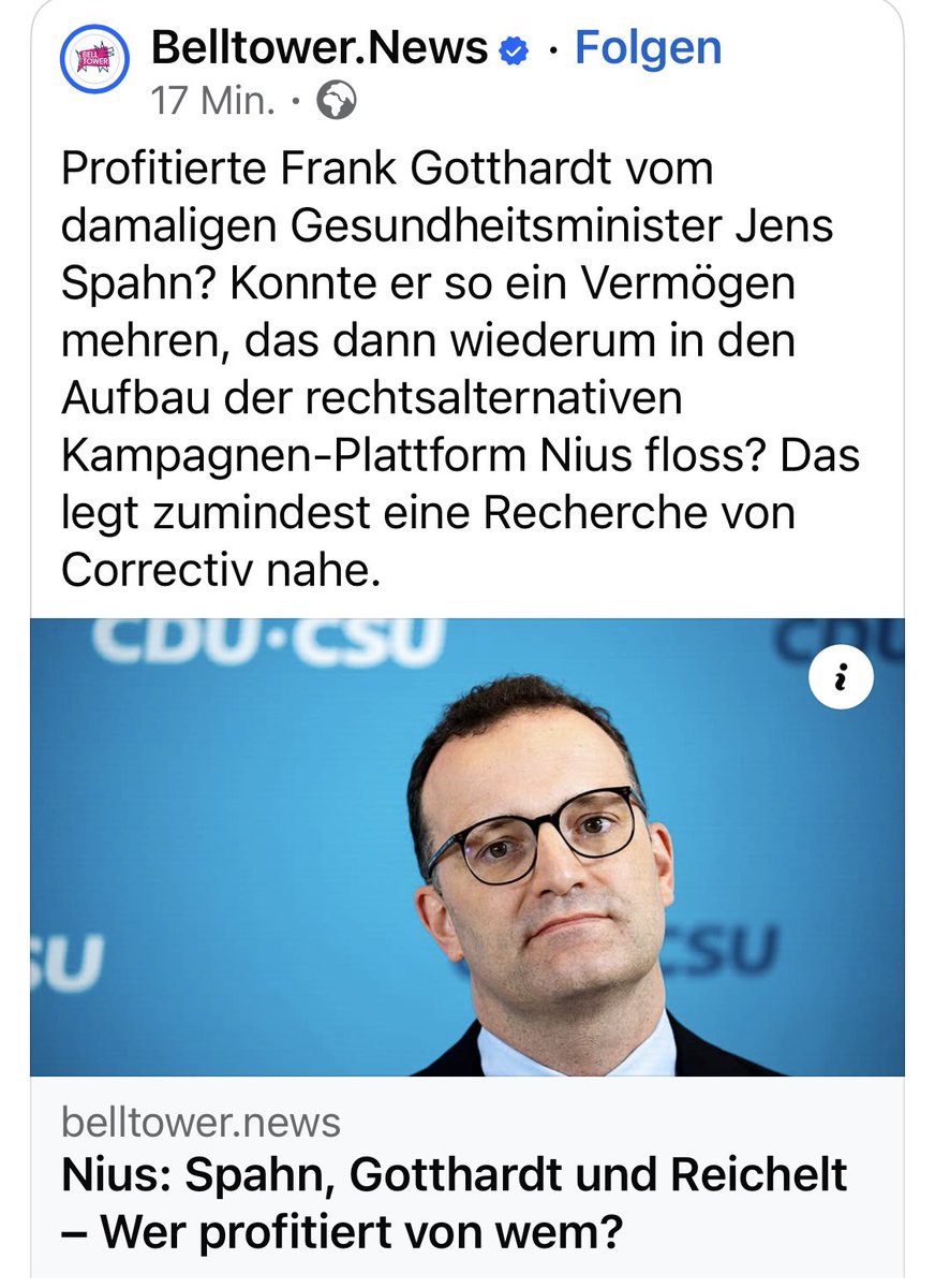 Was für ein Sumpf!
Wann #SpahnUntersuchungsausschuss 
#SpahnRücktritt