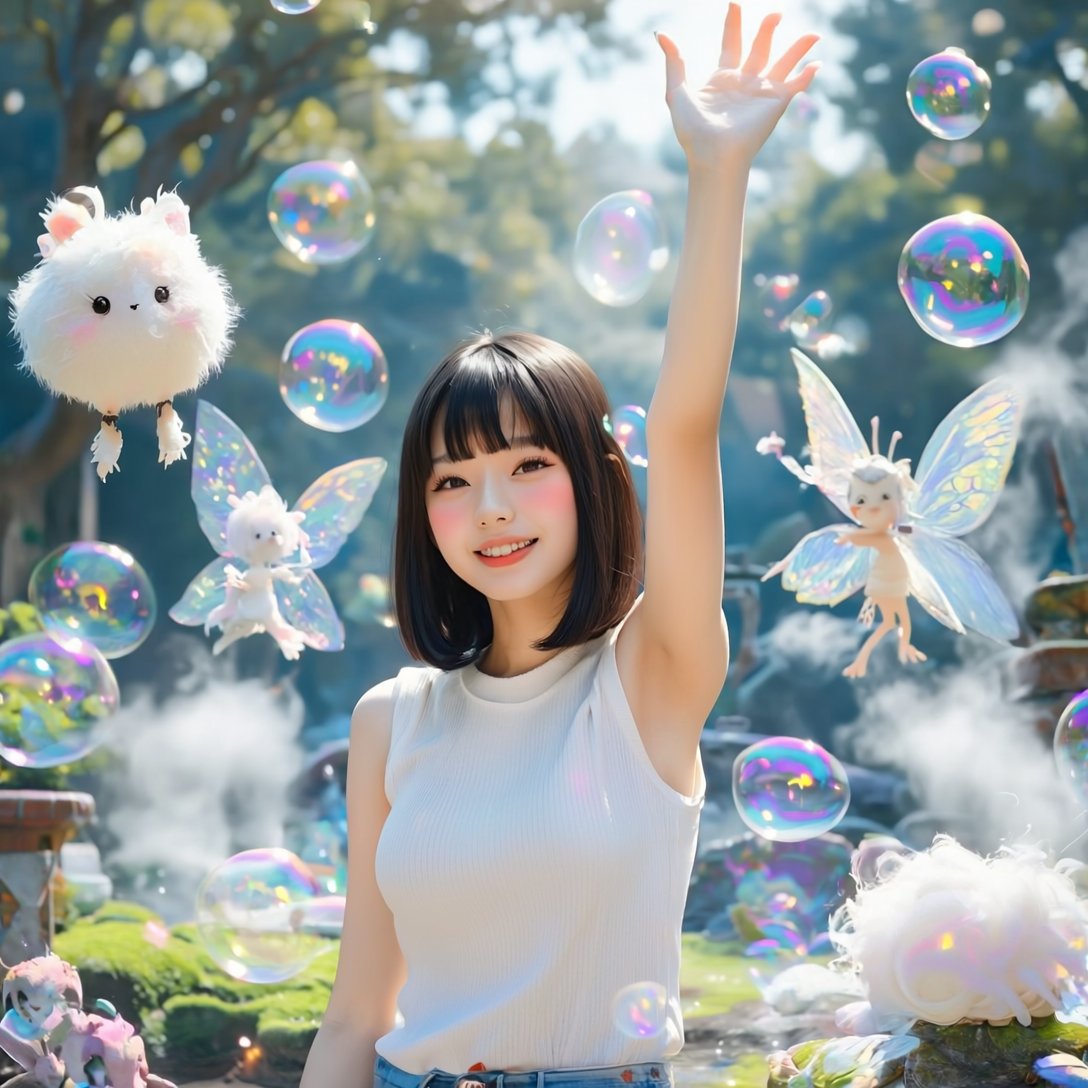 Ai GAN Styleのユリイカです
わたしは自分をモデルにしてAIでファンタジーな作品をつくるふわふわ女子です
#AIart #AIイラスト