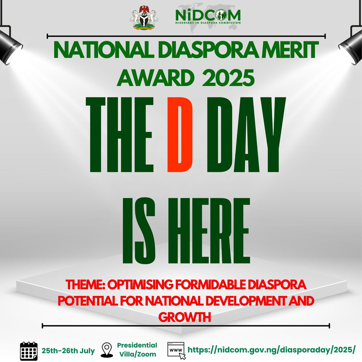 OlumideAdefehi2's tweet image. Global Connections, Local Impact:
#NDD2025 welcomes 25 African American leaders and global participants, both in-person and online. This growing interest reflects Nigeria’s renewed engagement with its diaspora.
Join the conversation shaping our shared future.
Hon. @abikedabiri