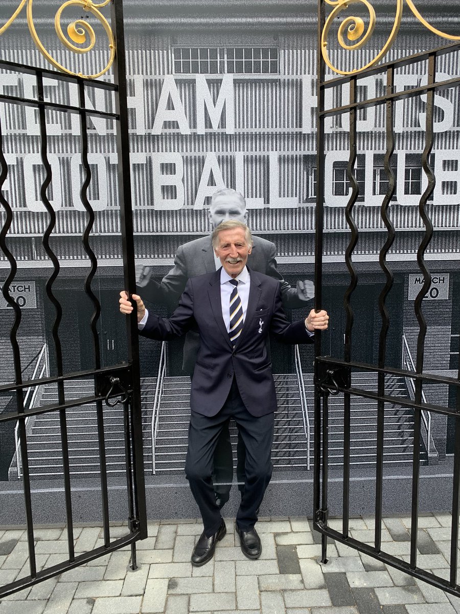Cliff_Jones11's tweet image. Great to be at @SpursOfficial unveiling of the WHL gates restored and in place outside the new stadium. A fitting tribute to our legendary manager. #coys