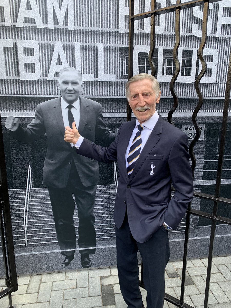 Cliff_Jones11's tweet image. Great to be at @SpursOfficial unveiling of the WHL gates restored and in place outside the new stadium. A fitting tribute to our legendary manager. #coys