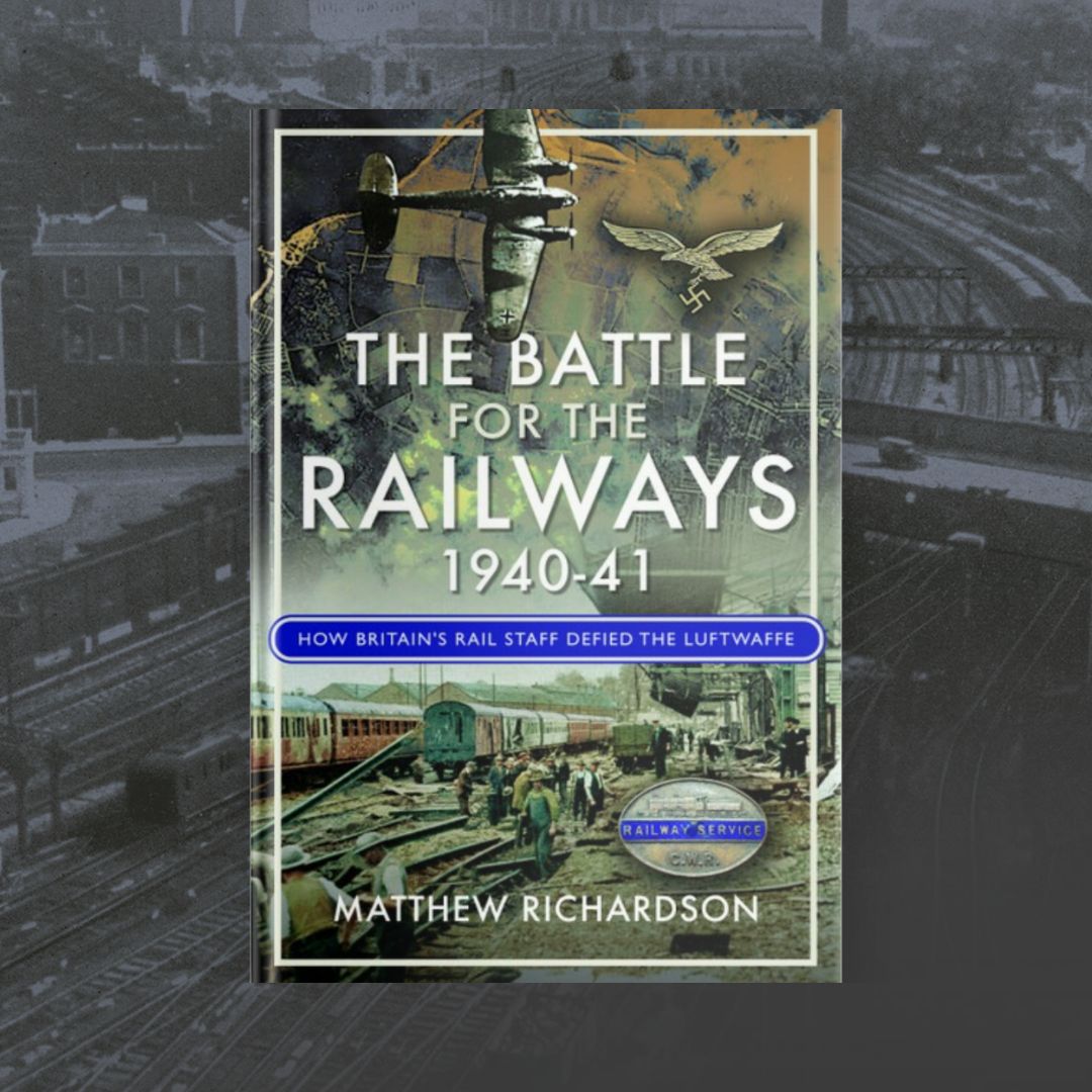penswordbooks's tweet image. #NewBook 📖 The Battle For the Railways, 1940-41 – How Britain's Rail Staff Defied the Luftwaffe by Matthew Richardson
🔗 buff.ly/kbN2LJI