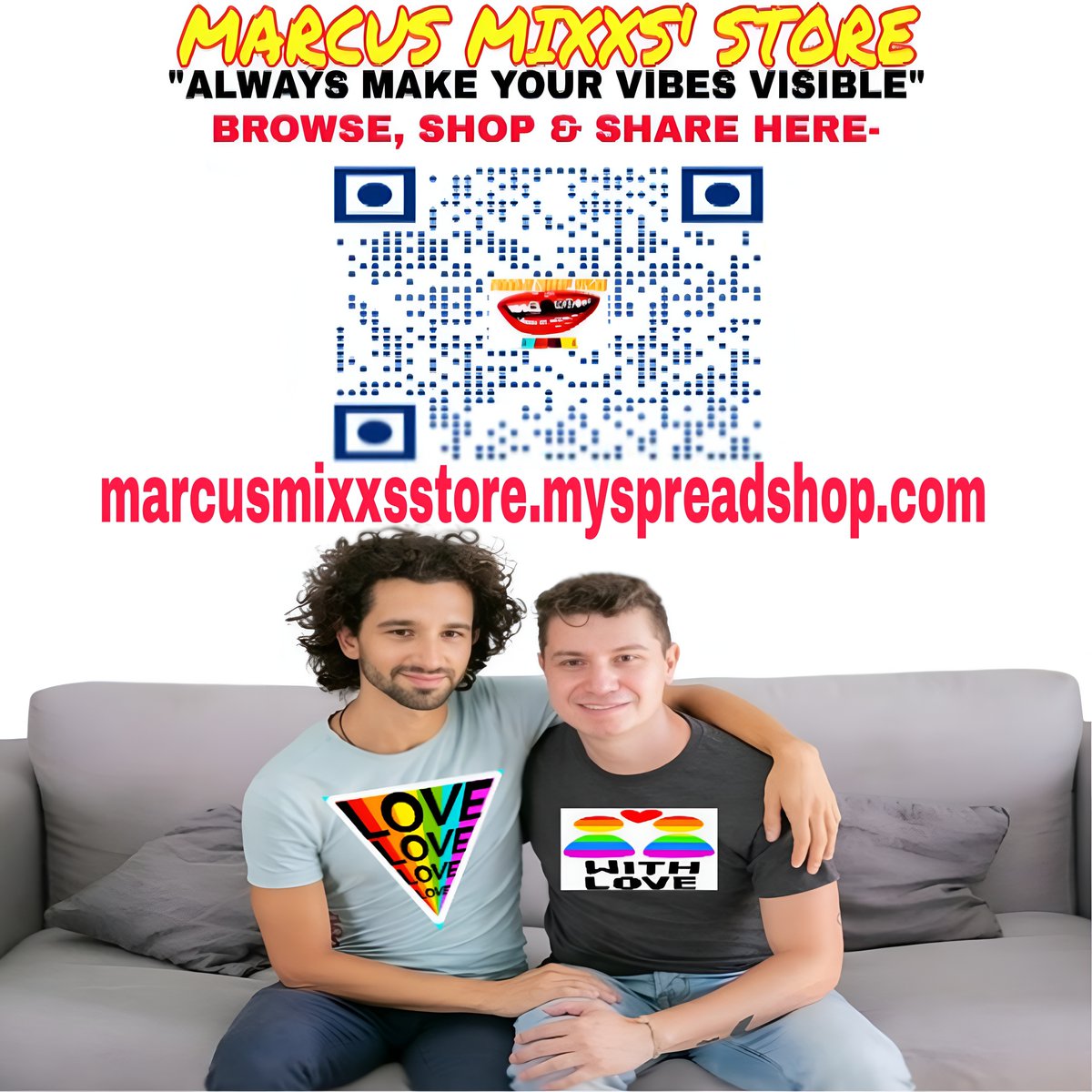 extremepridetv's tweet photo. MARCUS MIXXS' DESIGNS &amp; IDEAS ARE (LEGALLY)
AVAILABLE EXCLUSIVELY AT "MARCUS MIXXS' STORE"
TAP, SHOP &amp; SHARE HERE-
https://t.co/jqSGzCxCPX
#FridayVibes #marcusmixx #marcusmixxontv #marcusmixxsstore #housemusic #music #festival #WeekendVibes #TrumpEpsteinCoverup #baseball #love https://t.co/Aza91DHaJS
