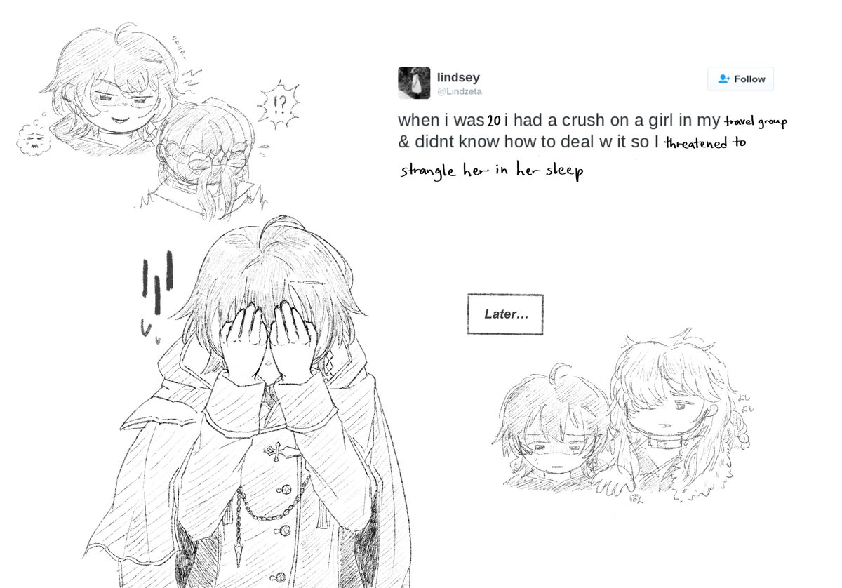 negamekos's tweet photo. While I'm at it over requiemz shitposts I posted elsewhere a few months ago and forgot to put here
#overreq #オバレク https://t.co/80R9bPqlB4