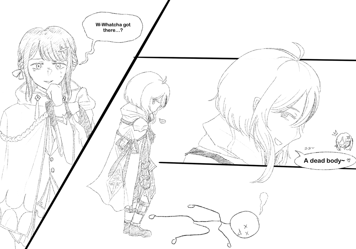 negamekos's tweet photo. While I'm at it over requiemz shitposts I posted elsewhere a few months ago and forgot to put here
#overreq #オバレク https://t.co/80R9bPqlB4