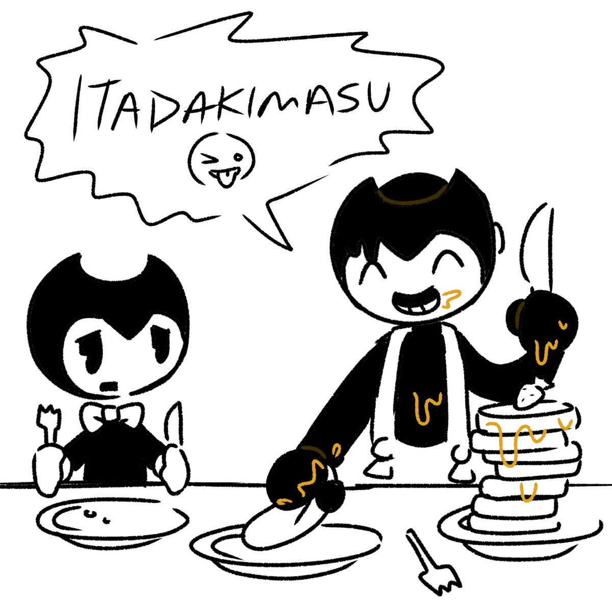 krispikrackers's tweet image. #Bendy_and_the_ink_machine