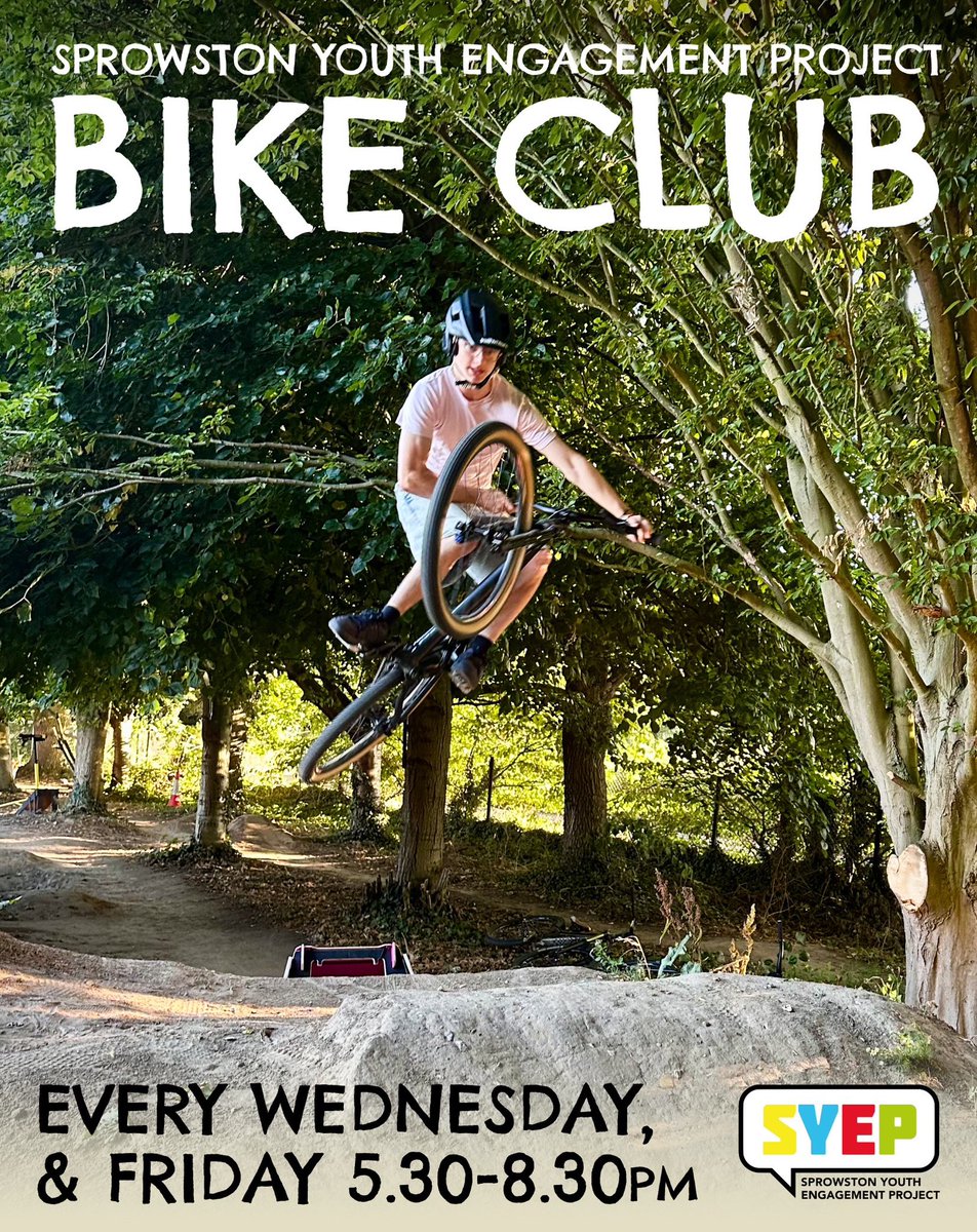 AtoBetter (@atobetter) on Twitter photo SYEP and <a href="/mybikerepair/">My Bike Repair CIC</a> are delivering Bike Club every Wednesday and Friday, 5:30pm – 8:30pm at Urban Adventure Garden on Church Lane 🚲
They provide everything to keep your bike in top shape, and contribute to transforming the Garden into a bike track bit.ly/44DOcv4 SYEP and <a href="/mybikerepair/">My Bike Repair CIC</a> are delivering Bike Club every Wednesday and Friday, 5:30pm – 8:30pm at Urban Adventure Garden on Church Lane 🚲
They provide everything to keep your bike in top shape, and contribute to transforming the Garden into a bike track bit.ly/44DOcv4