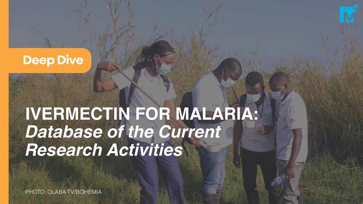 MESAmalaria's tweet image. 💊 Strong evidence of ivermectin’s potential as a complementary tool in malaria control!
📉✅ The #BOHEMIAProject showed a 26% reduction in new malaria infection on top of existing bed nets
👉 Find more about ivermectin and malaria in MESA Deep Dive: shorturl.at/3i3he
