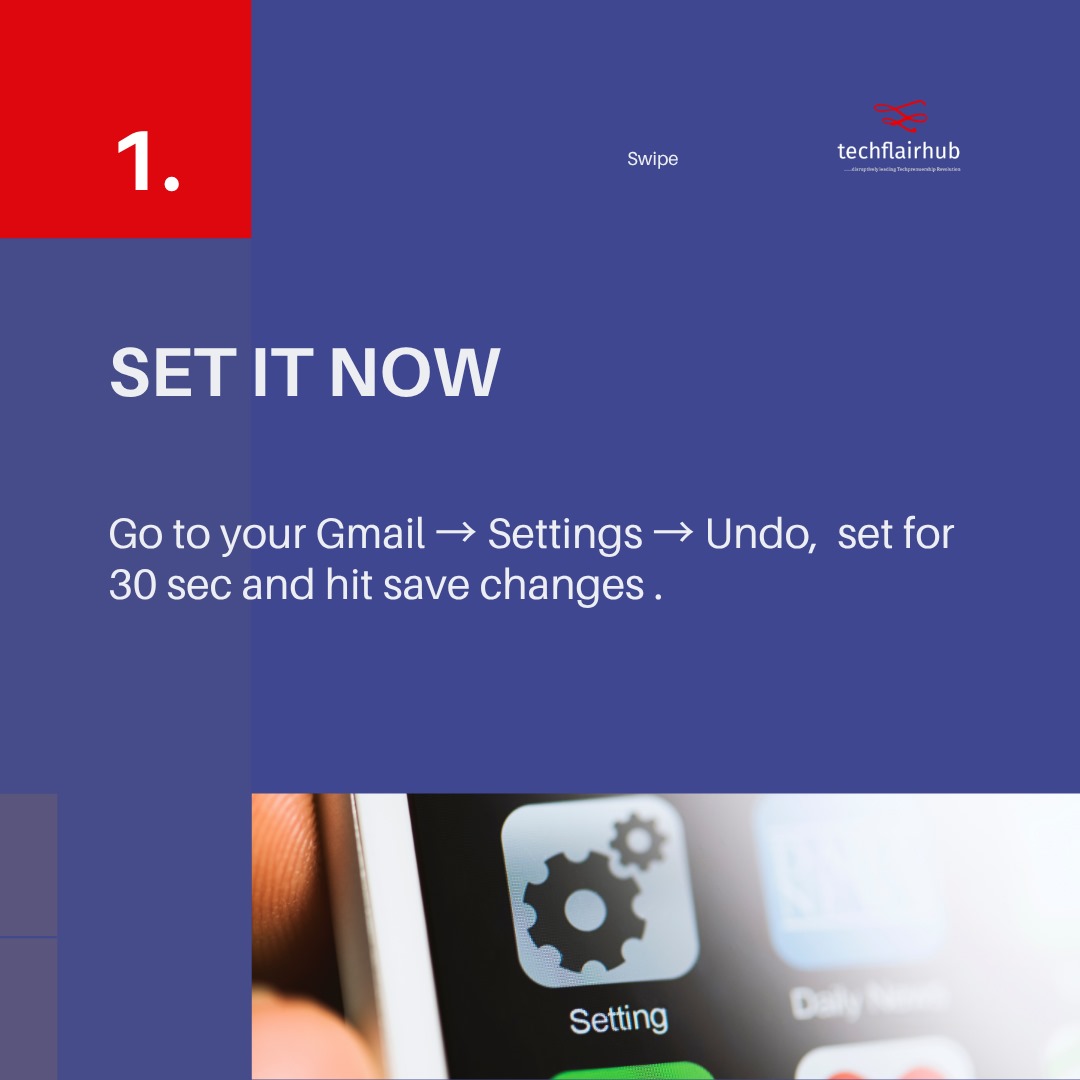 techflairhub's tweet image. Email regrets cured. 

Comment UNDO ON 👇 #EmailHack