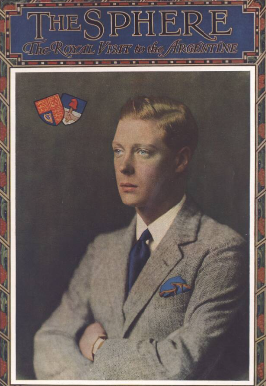 The Sphere, 25 July 1925, presents a special portrait of the Prince of Wales (later Edward VIII) to commemorate his visit to Argentina bit.ly/4o8kiXx #OTD #1925Newspapers