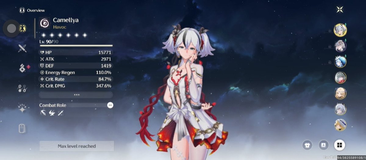 wanshiiice's tweet image. wuwa guide book rated my camellya as SS rank